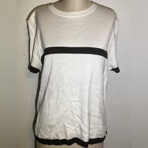 St.john sweater strip sweater size medium